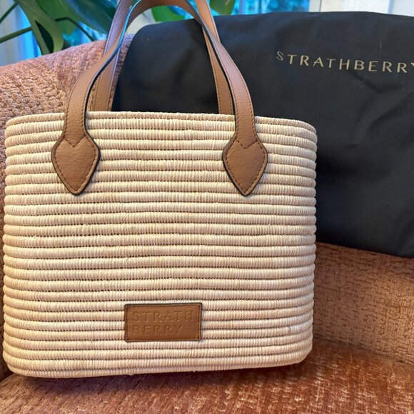 The Strathberry Basket - Used Once! - Picture 3 of 8